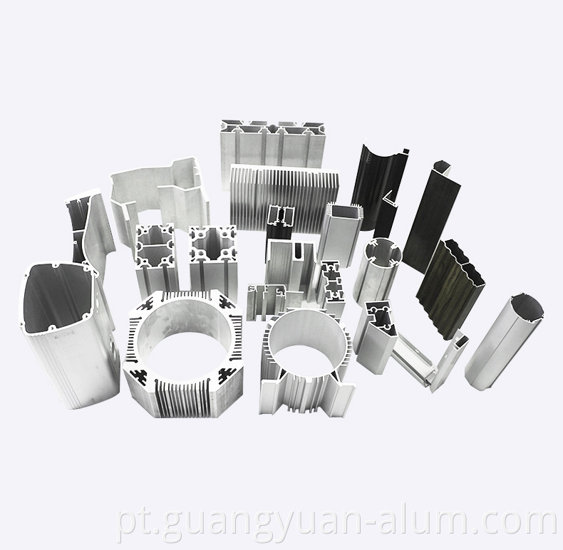 Guangyuan aluminum co., ltd Industrial Aluminum Profile Extrusion